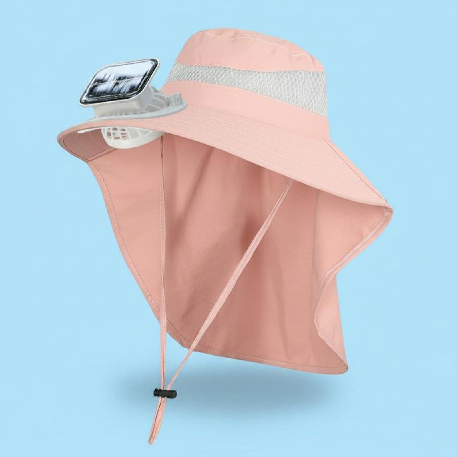 Visor Sun Hat - Regulowany dziecięcy kapelusz przeciwsłoneczny z wentylatorem