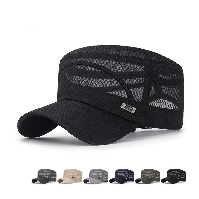 Snapback Hat Flat - Nowa czapka typu flat cap z