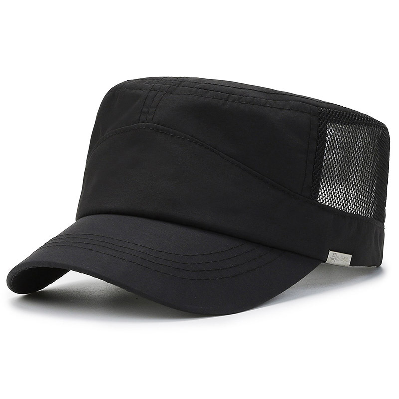 Snapback Hat Flat - Letnie siatkowe czapka z płaskim wierzchem