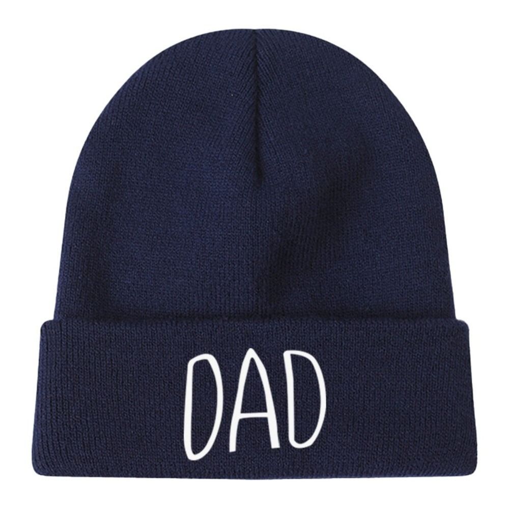 Beanie Cuffed Knit - Elastyczna, dziergana czapka typu beanie dla