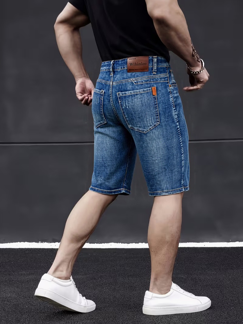 Levis Jeans 501 - Wthinlee Nowe Męskie Jeansy Biznesowe Casualowe