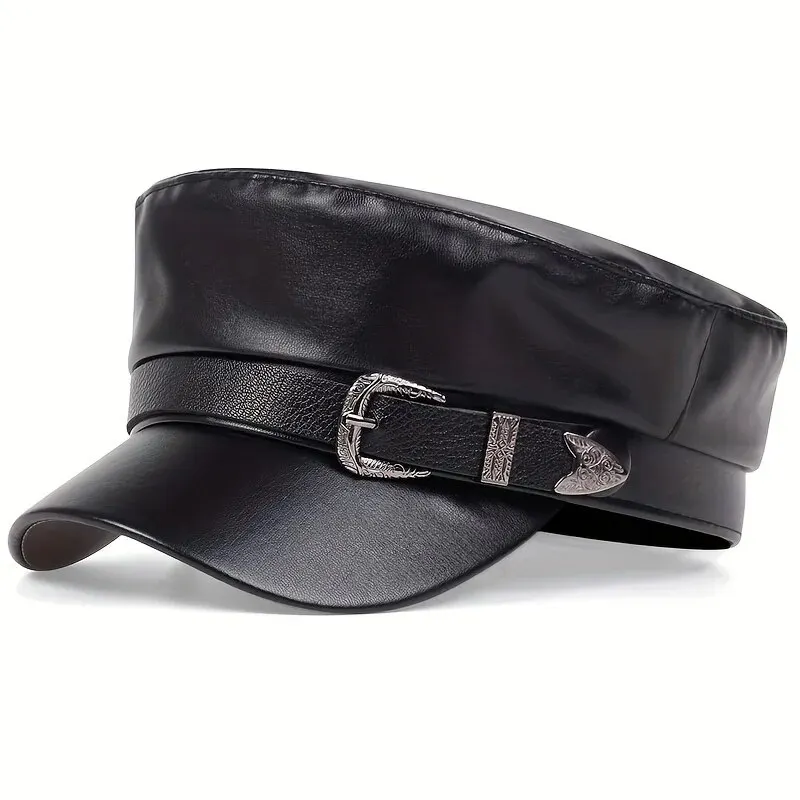 Modne damskie duże skórzane ka – Snapback Hat Flat recenzja i cena