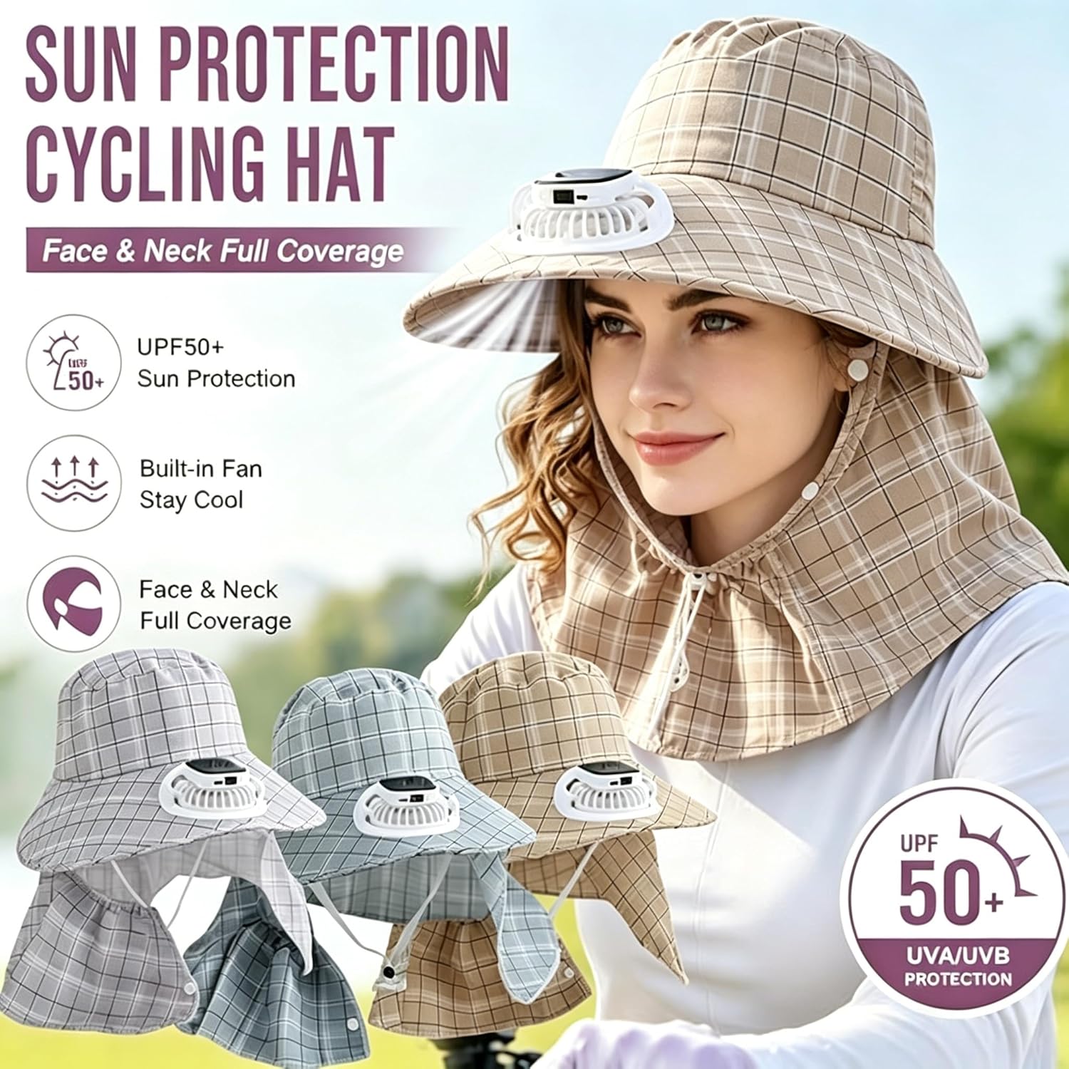 1 szt. Czapka z wentylatorem s – Visor Sun Hat recenzja i cena
