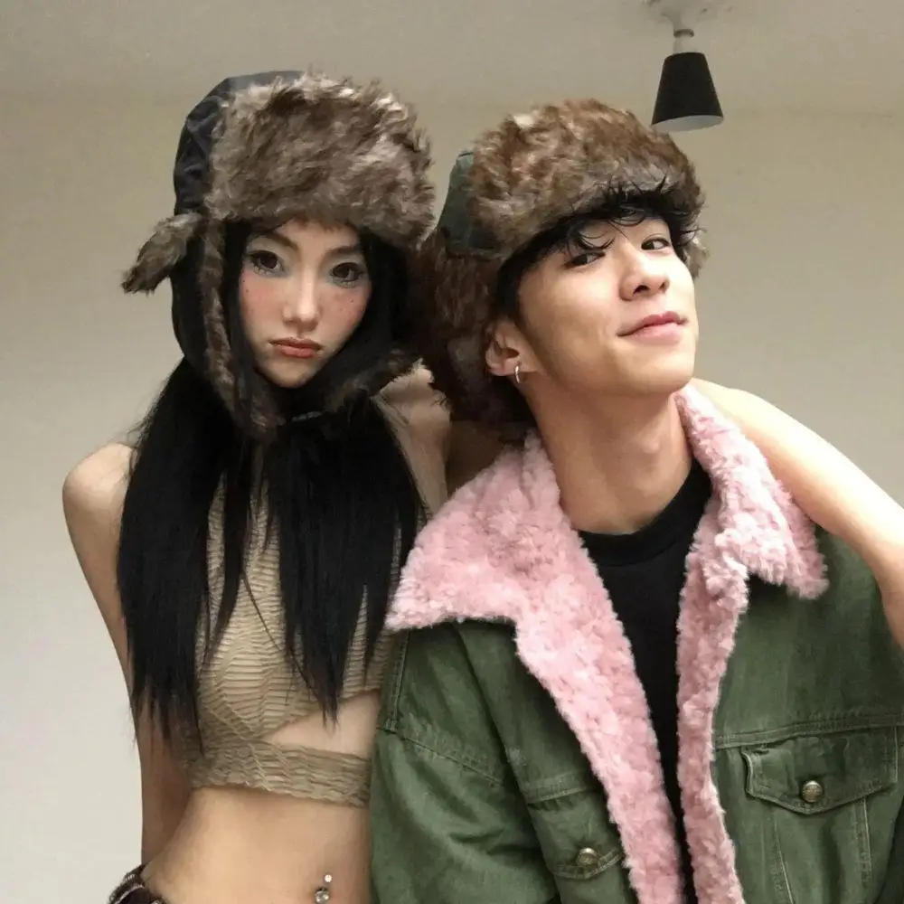 1 szt. Zimowa czapka pilotka z – Trapper Hat Ear Flap recenzja i cena