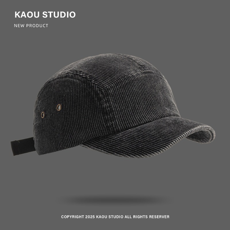 Czapka unisex z 5 panelami z s – Corduroy Cap 5 Panel recenzja i cena