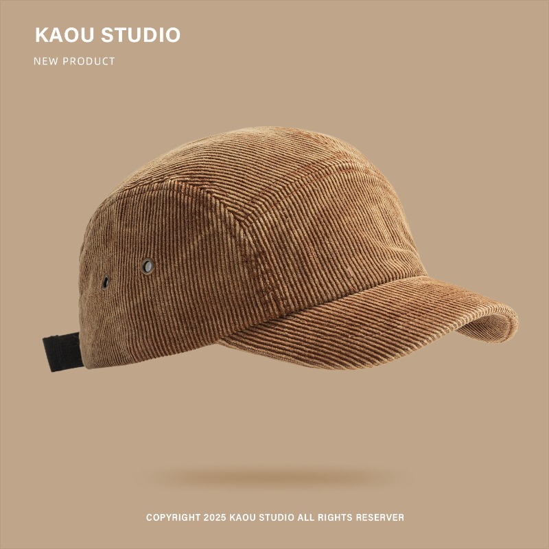 Czapka unisex z 5 panelami z s – Corduroy Cap 5 Panel recenzja i cena