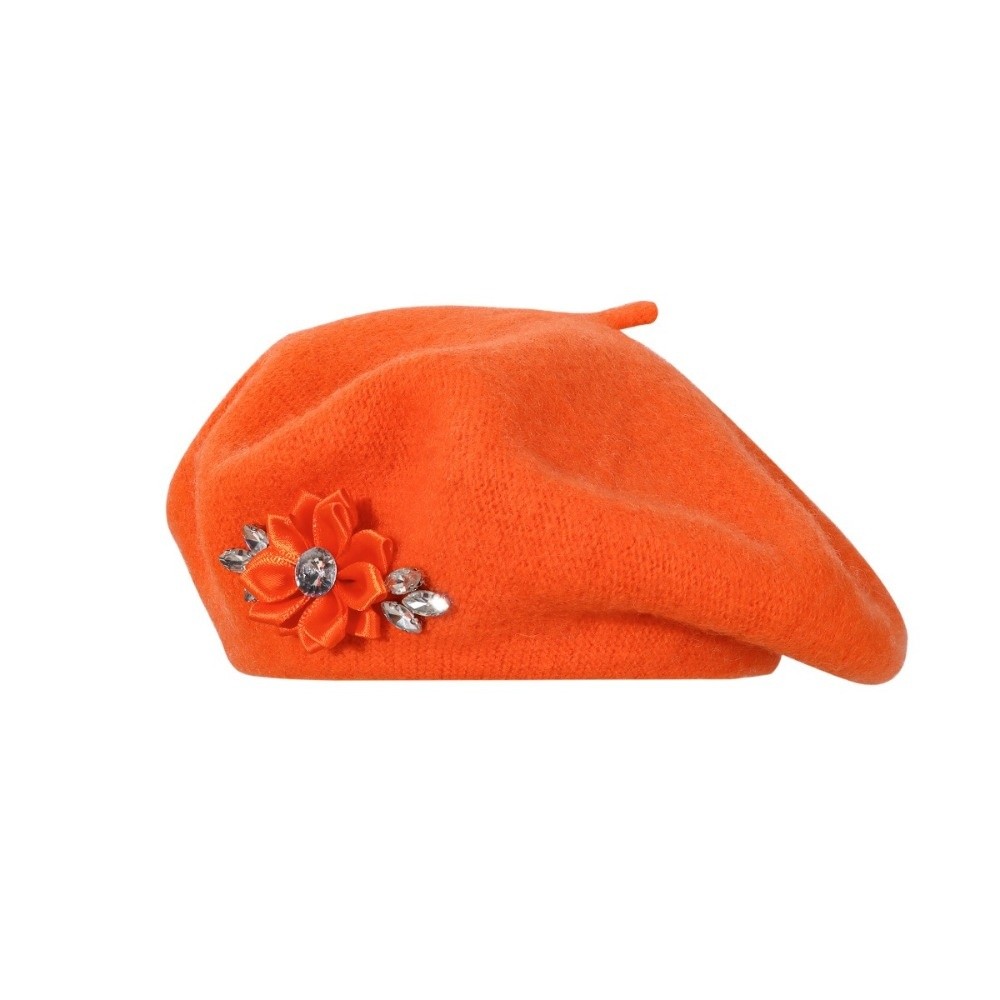 Modny beret wełniany w jednoli – Beret French Wool recenzja i cena