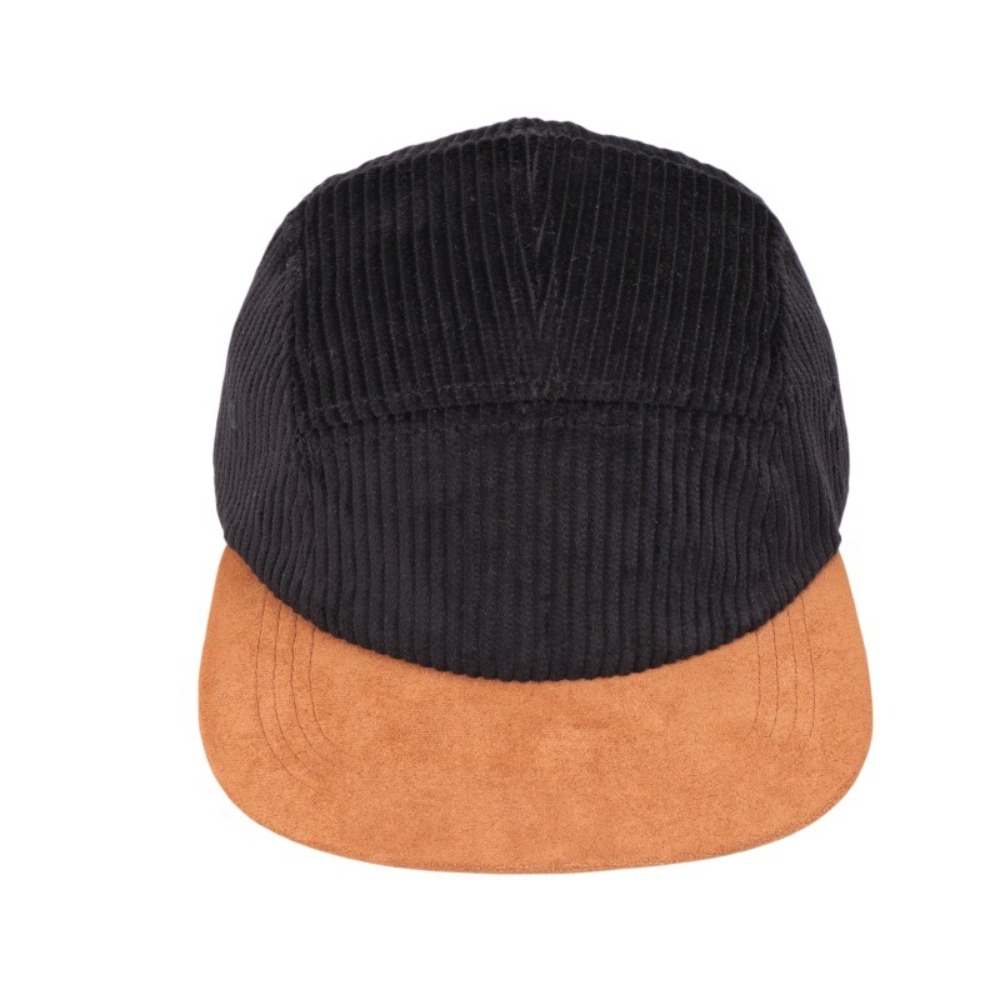 Wszechstronna Retro Czapka Bej – Corduroy Cap 5 Panel recenzja i cena