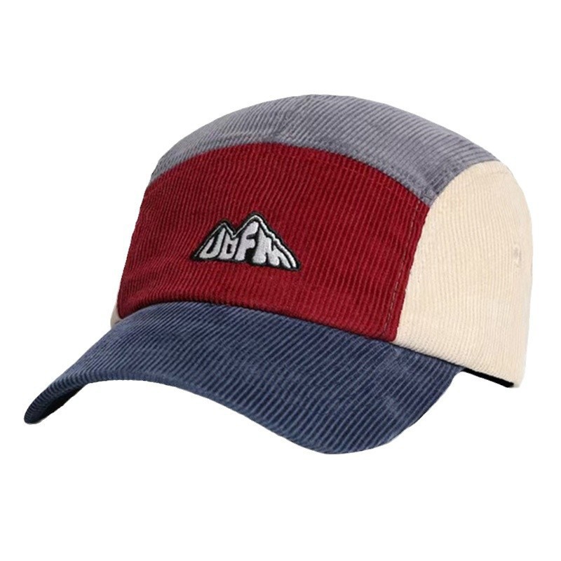 Męskie Damskie Czapki z Daszki – Corduroy Cap 5 Panel recenzja i cena