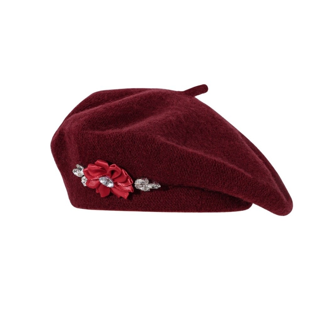 Słodki, jednolity kolor, wełni – Beret French Wool recenzja i cena
