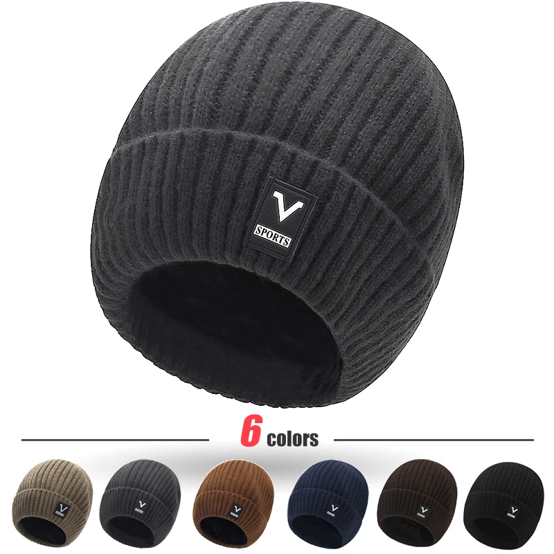 Czapka męska Slouchy Knit czap – Beanie Cuffed Knit recenzja i cena