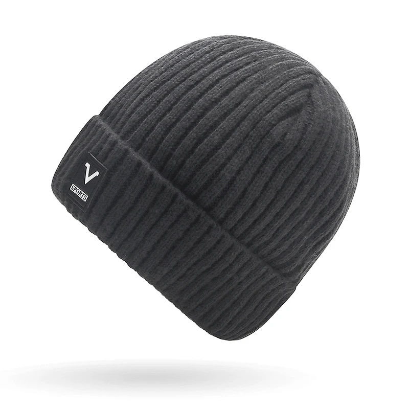 Czapka męska Slouchy Knit czap – Beanie Cuffed Knit recenzja i cena