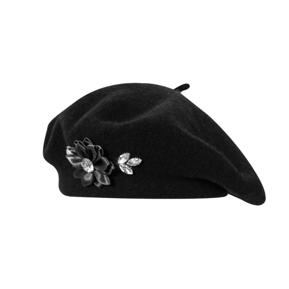 Modny beret wełniany w jednoli – Beret French Wool recenzja i cena