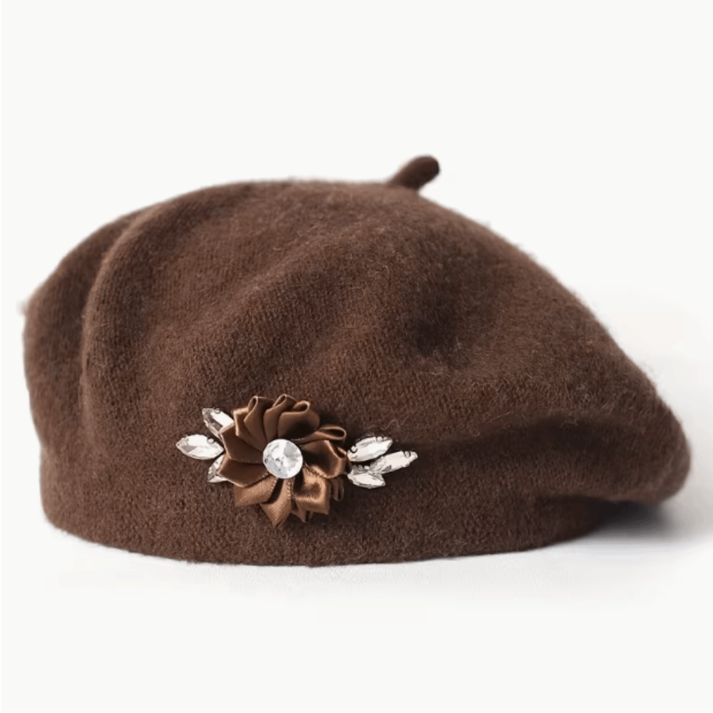 Modny beret wełniany w jednoli – Beret French Wool recenzja i cena