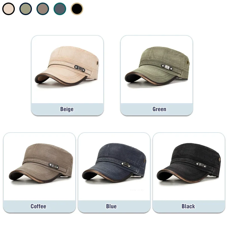 Skórzany rondo, sprana, bawełn – Dad Hat Cotton recenzja i cena